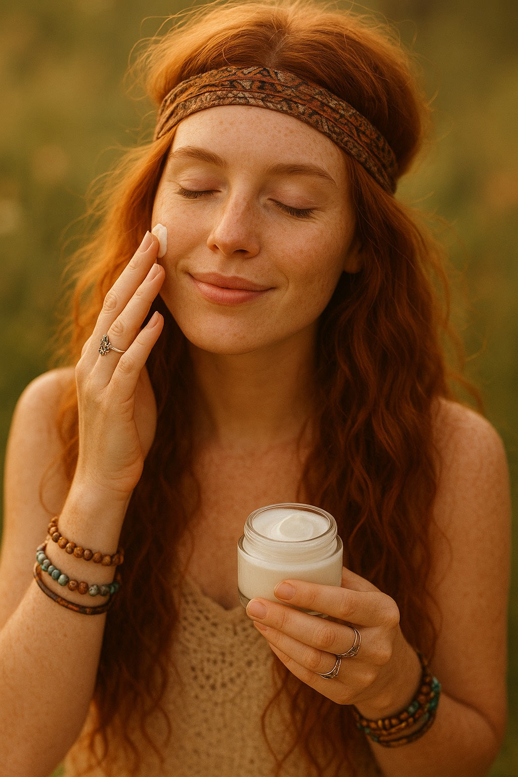 Moisturizing your face - The Hippie Nest Boutique