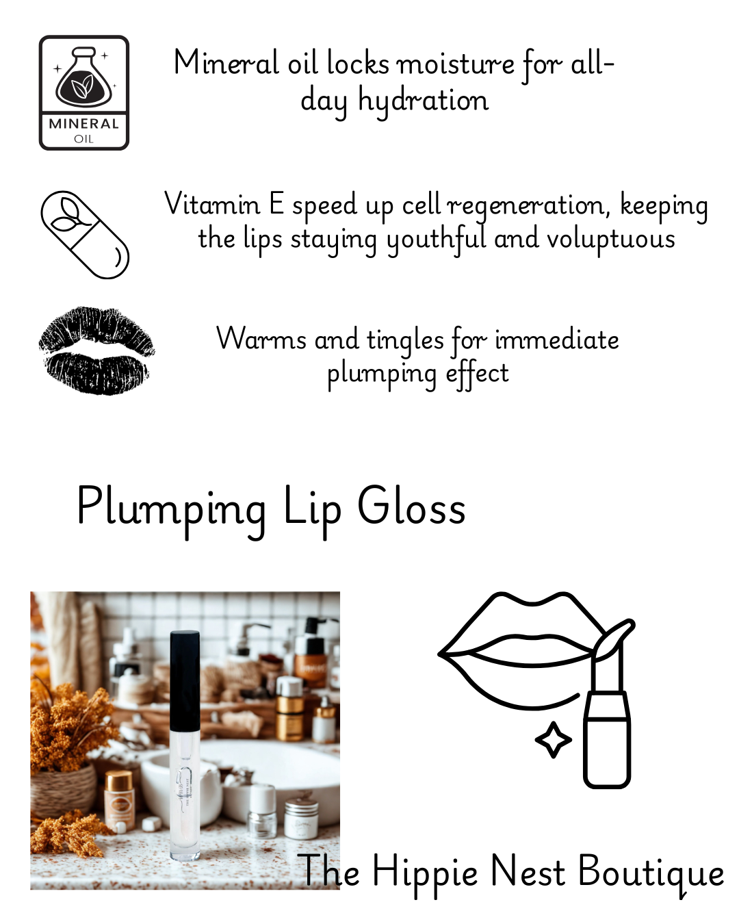 Product Information - The Hippie Nest Boutique