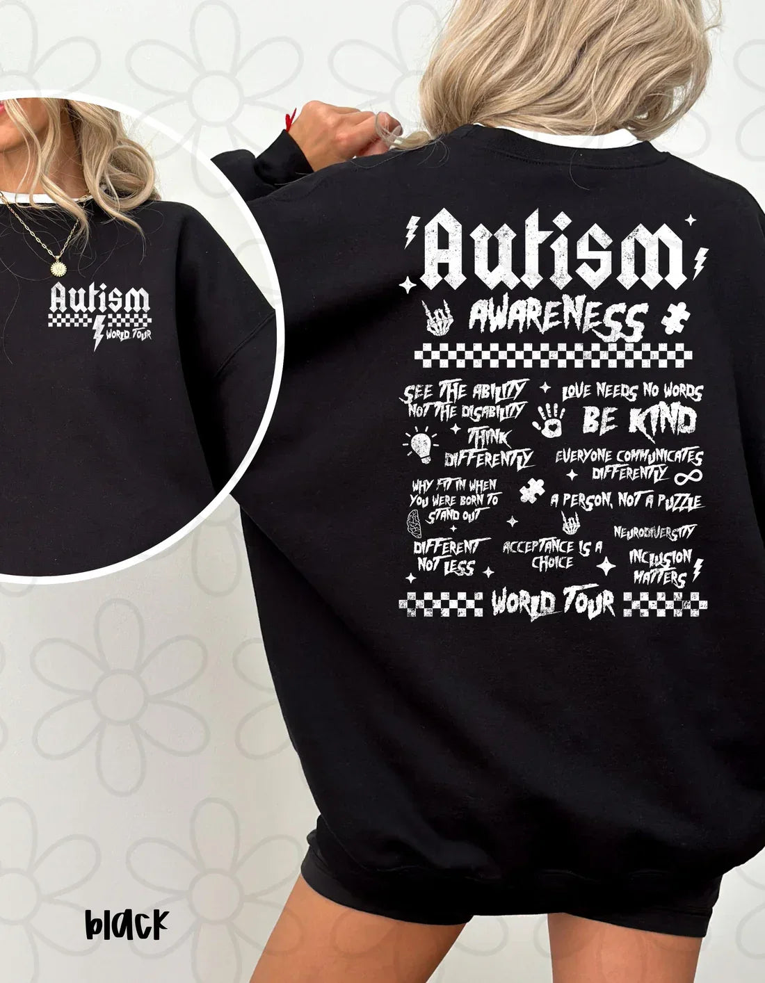 Autism World Tour Tee - The Hippie Nest Boutique