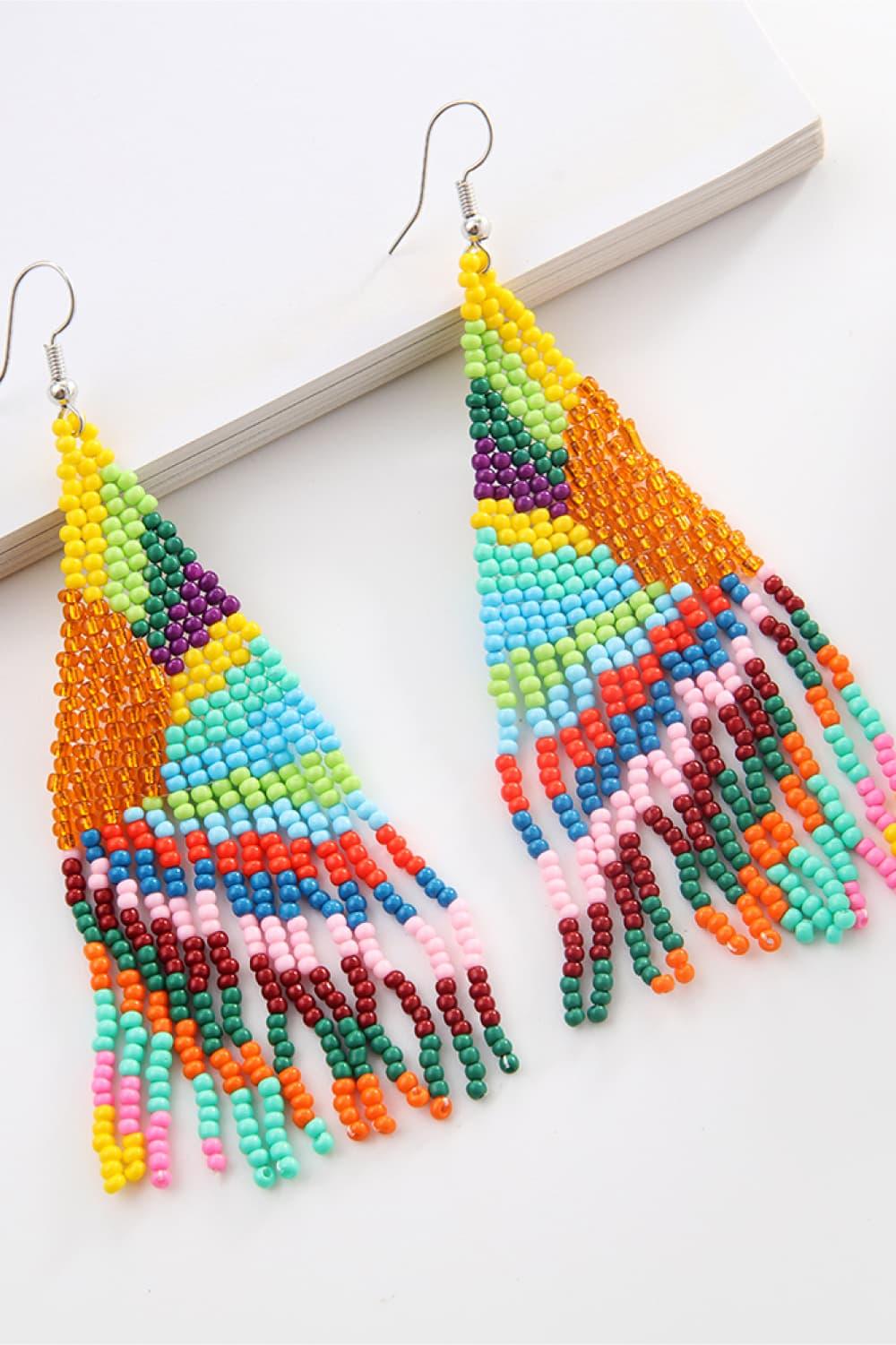 Beaded Dangle Earrings - The Hippie Nest Boutique
