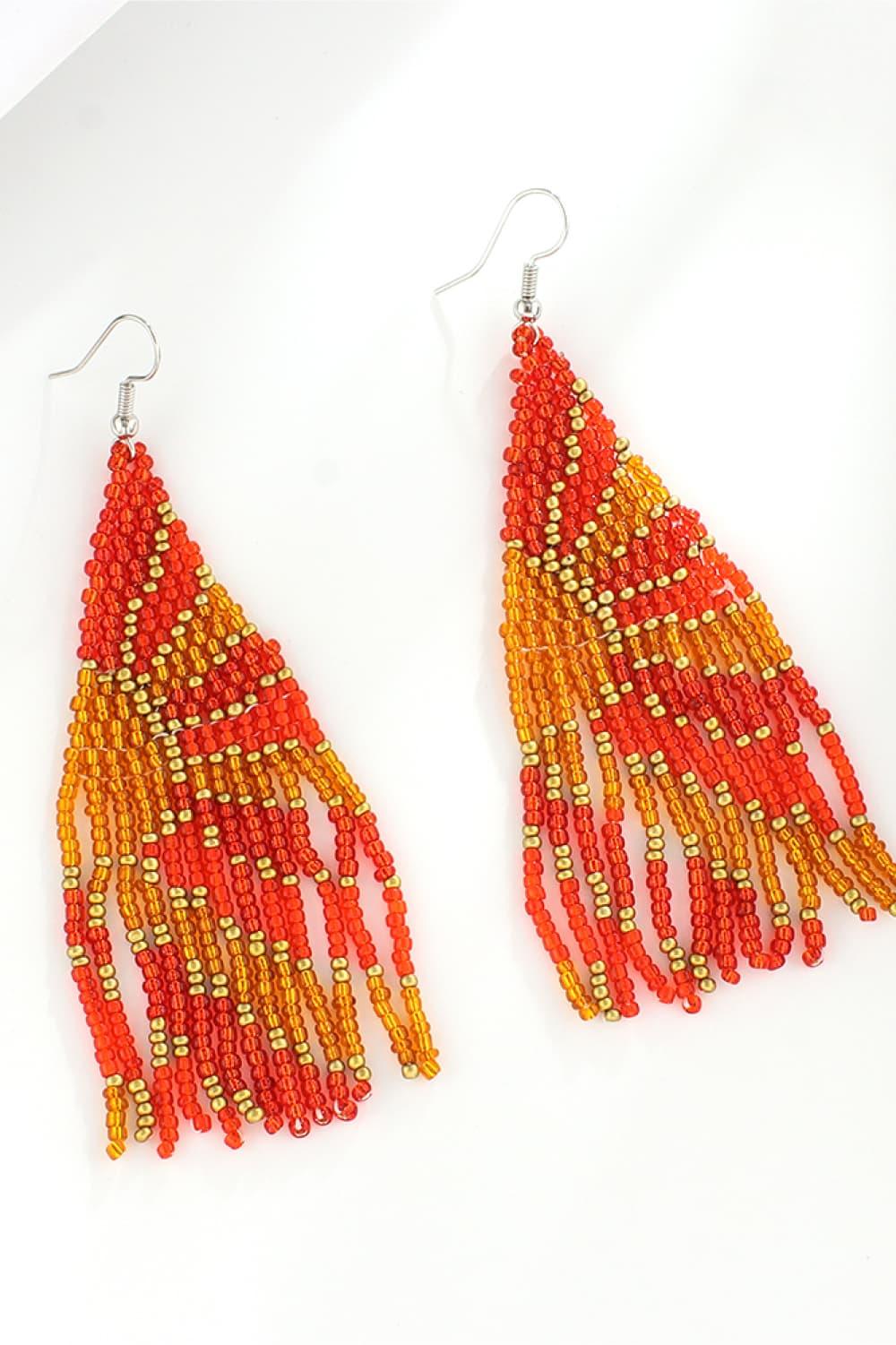 Beaded Dangle Earrings - The Hippie Nest Boutique