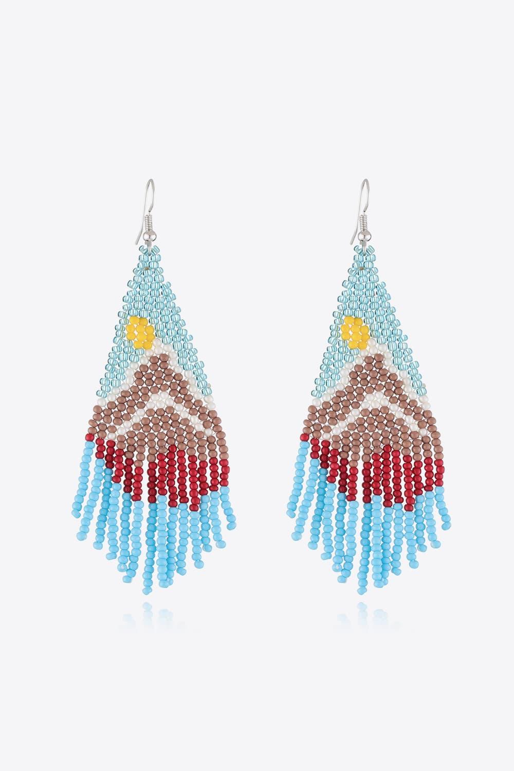 Beaded Dangle Earrings - The Hippie Nest Boutique