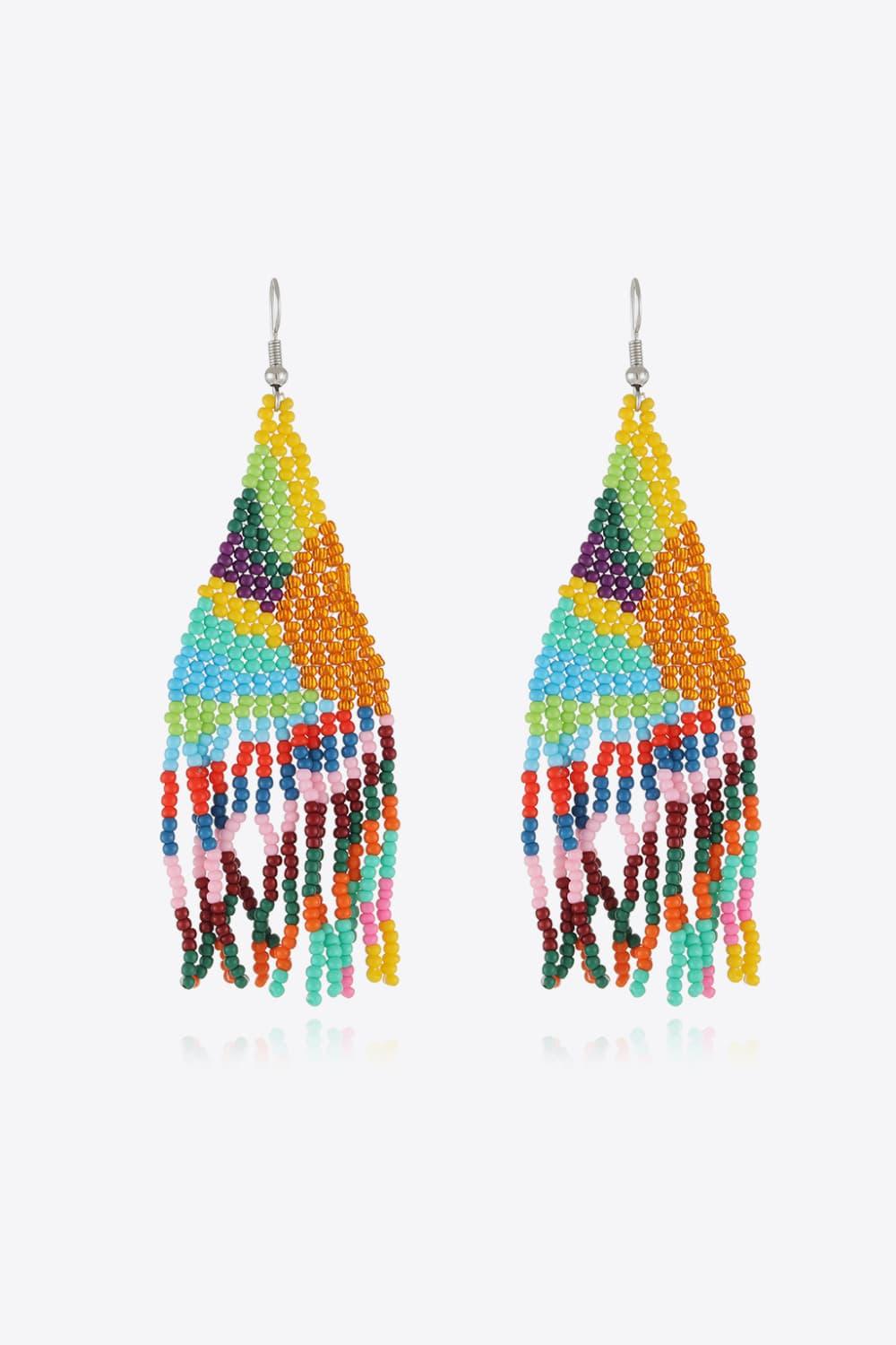 Beaded Dangle Earrings - The Hippie Nest Boutique