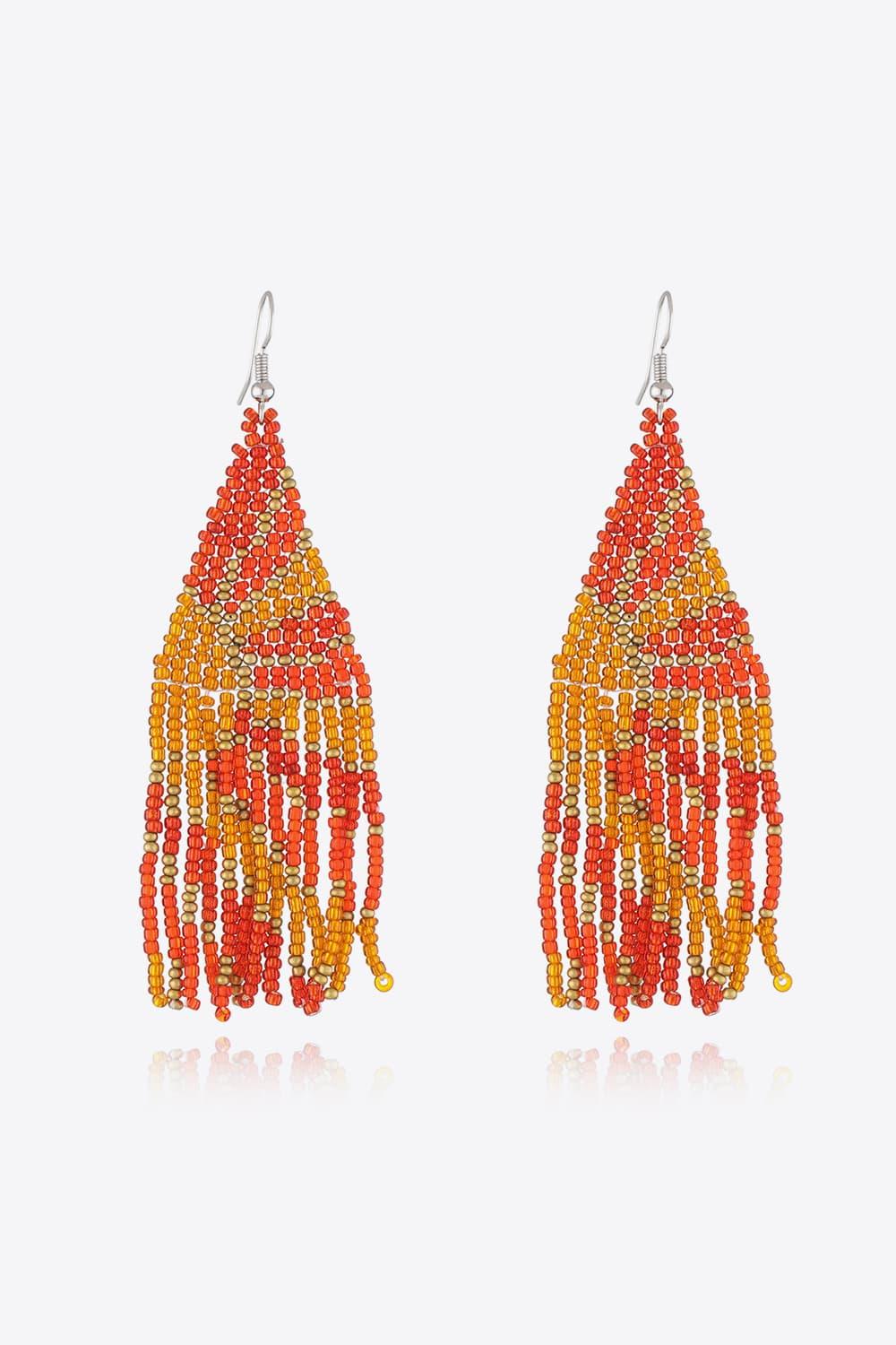 Beaded Dangle Earrings - The Hippie Nest Boutique