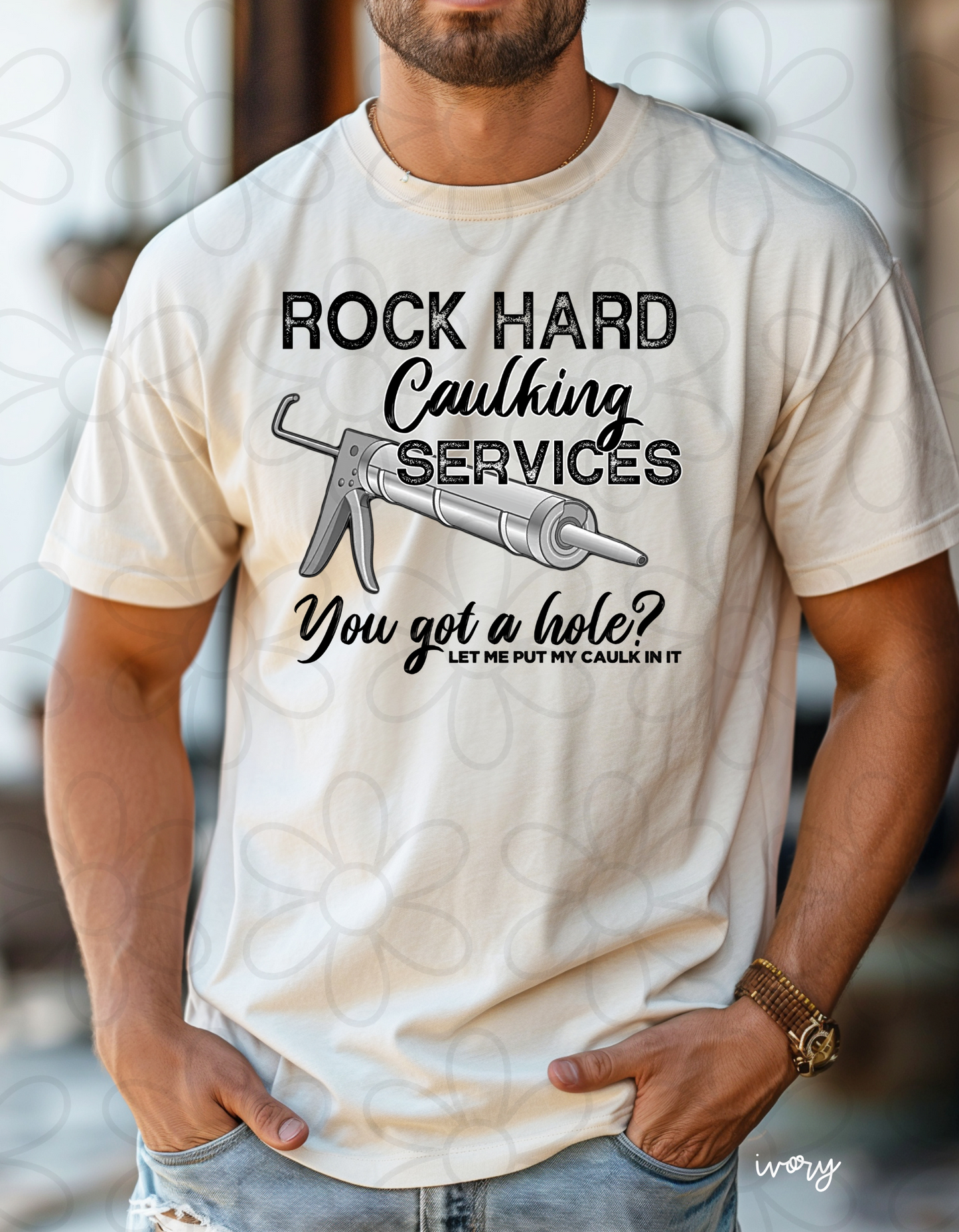 Rock Hard Caulking Services Tee