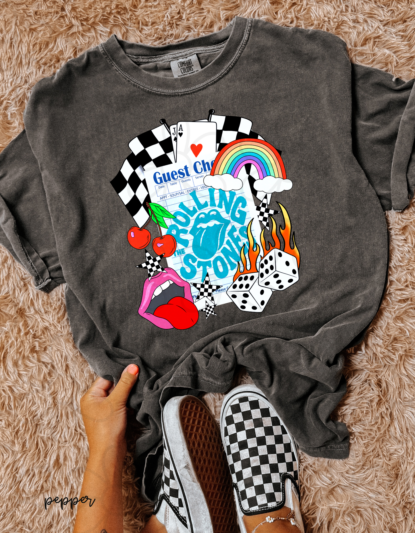 Rolling Stones Guest Check Tee