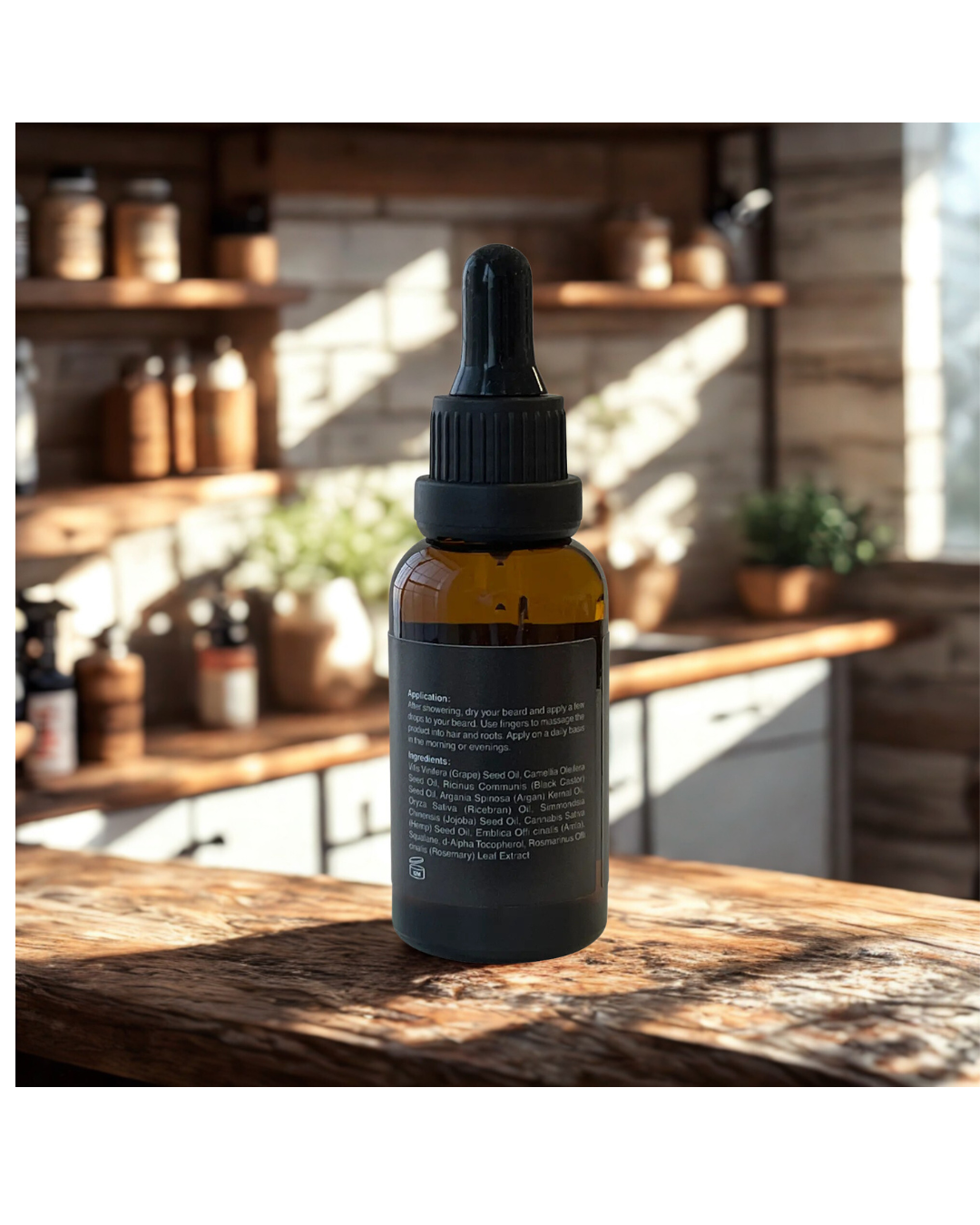 Hemp Infused Beard Growth Oil - Unscented