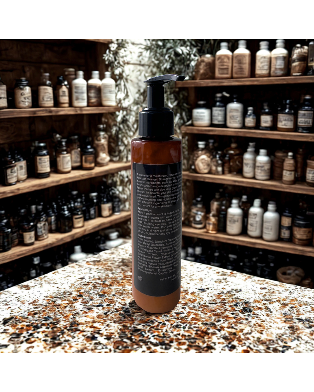 Kale Face Cleanser for Men