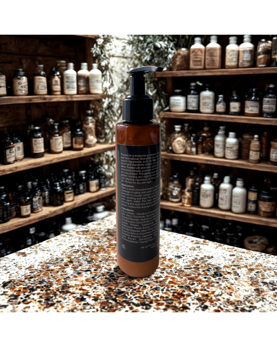 Kale Face Cleanser for Men