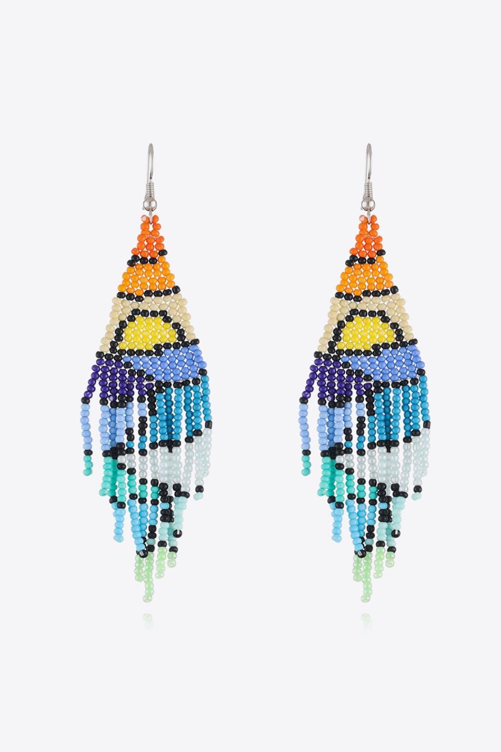 Beaded Dangle Earrings - The Hippie Nest Boutique