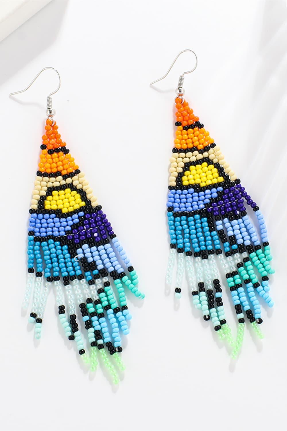 Beaded Dangle Earrings - The Hippie Nest Boutique