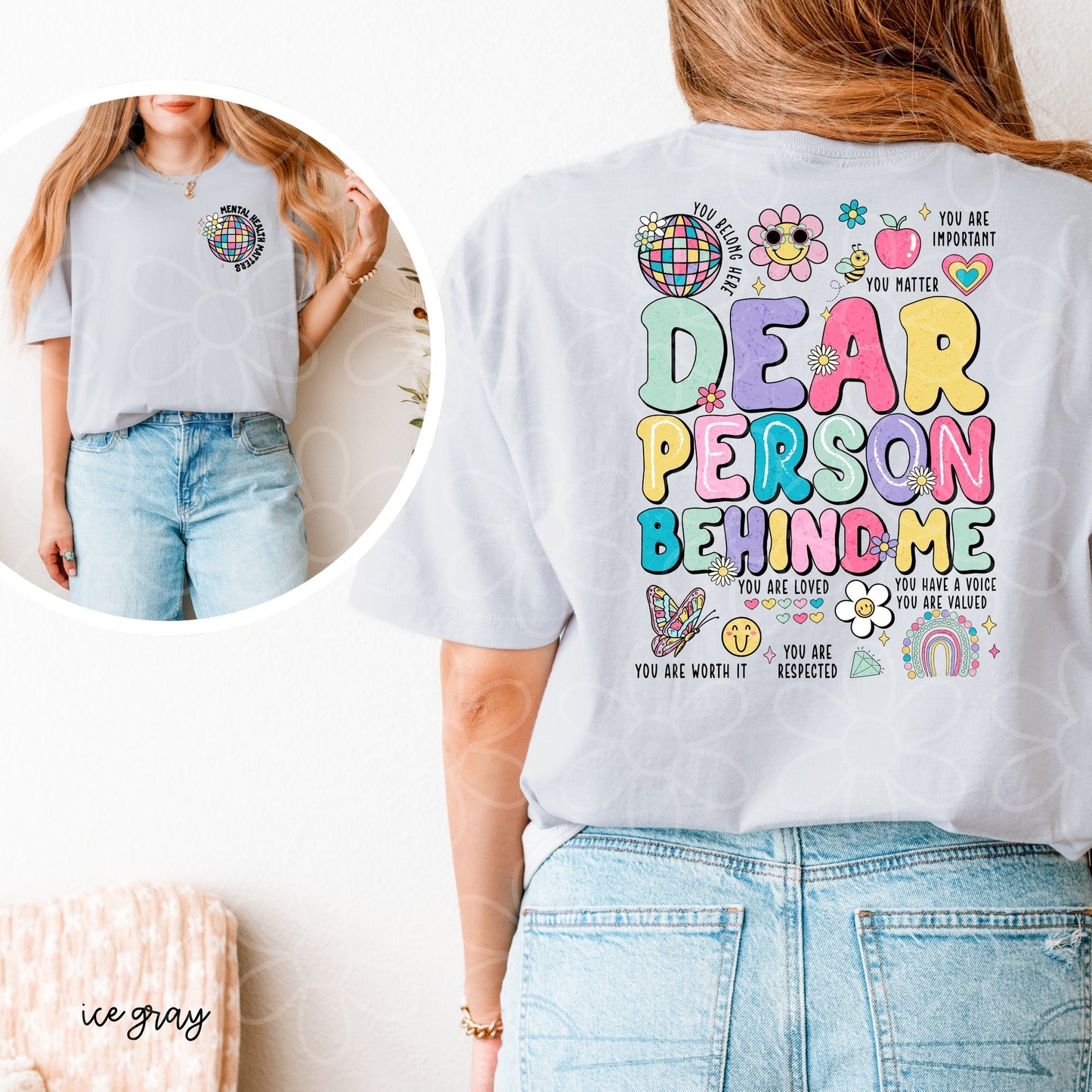 Retro Dear Person Behind Me Tee